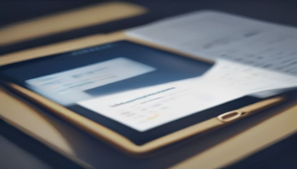 Tablet üzerinden şikayet kaydı yapan sakin