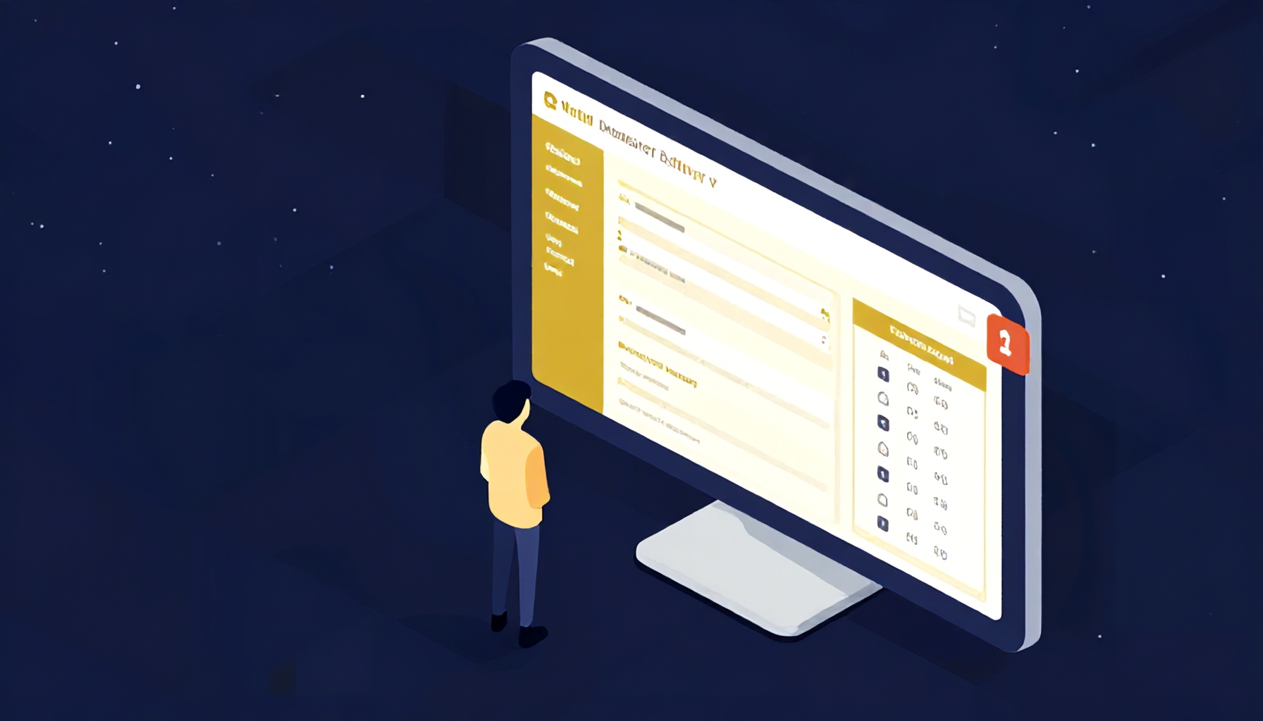 Site yönetim platformu üzerinde bakım talepleri ve tesis arıza kayıtları görüntüleniyor