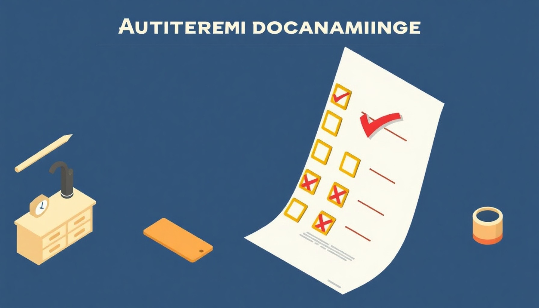 Apartman su hasarı yönetiminde sık yapılan hataları ve doğru adımları gösteren izometrik illüstrasyon