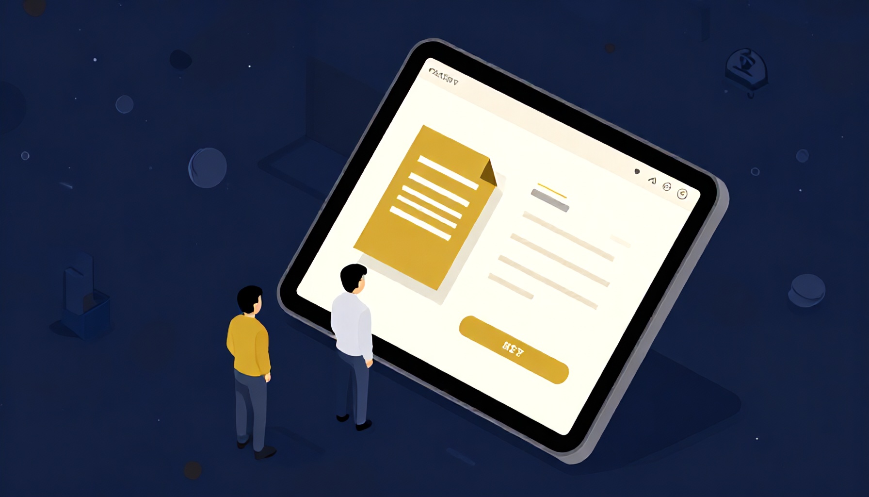 Dijital site yönetimi platformunda arıza ve talep takip ekranı
