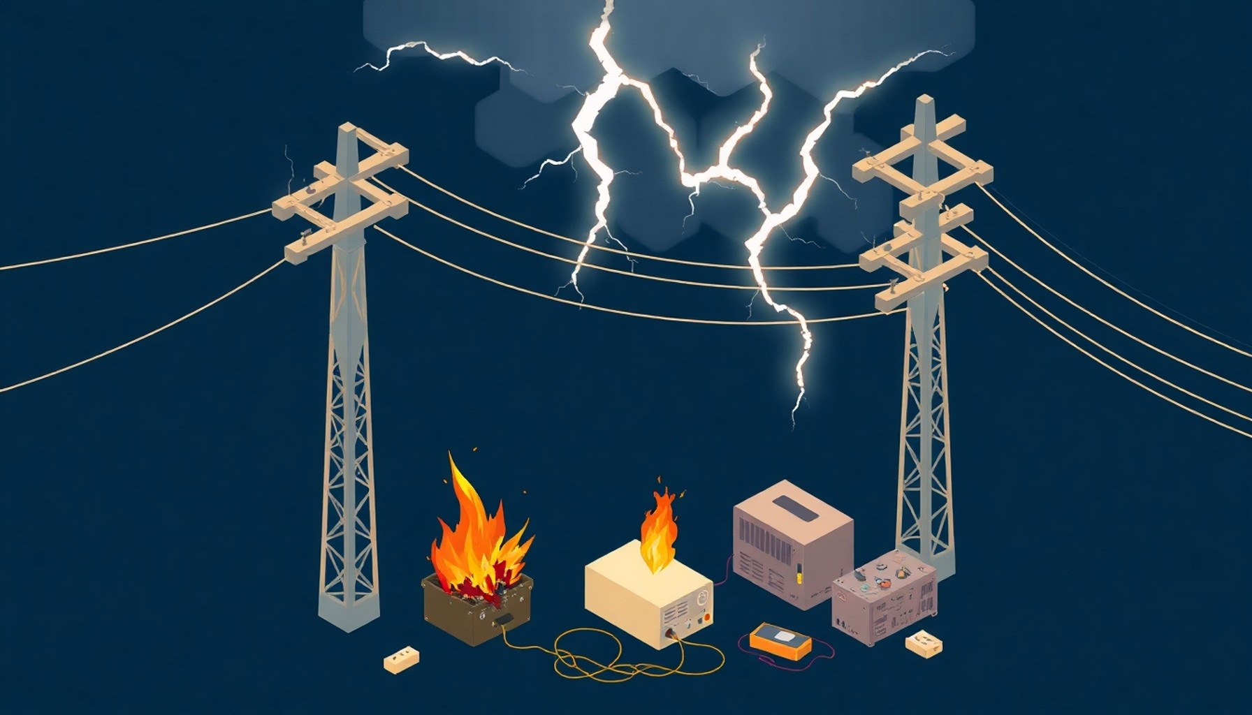 Elektrik dağıtım şirketi yıldırım hasarı başvurusu şebeke arızası