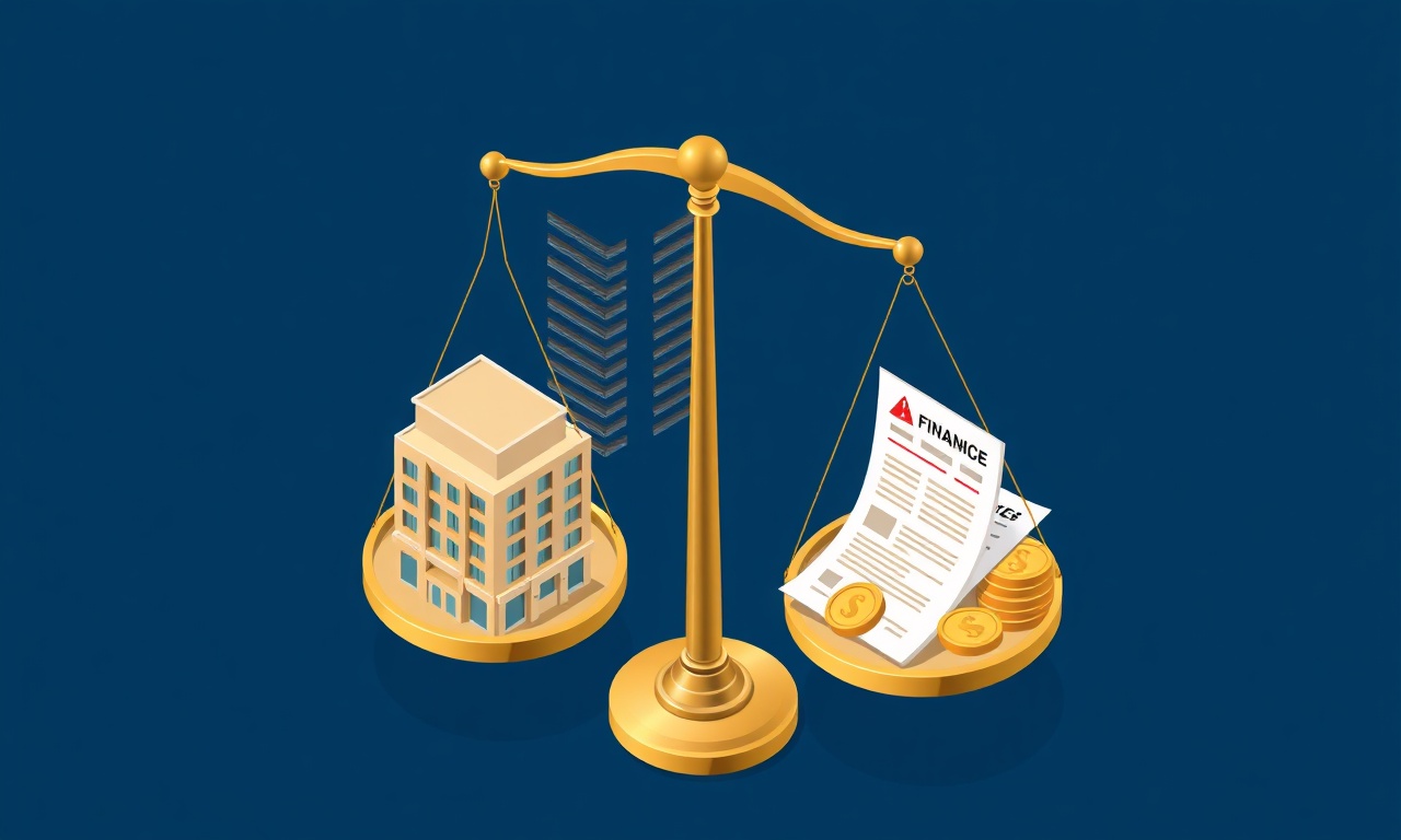 Yüksek aidatlı rezidanslarda finansal risk görseli