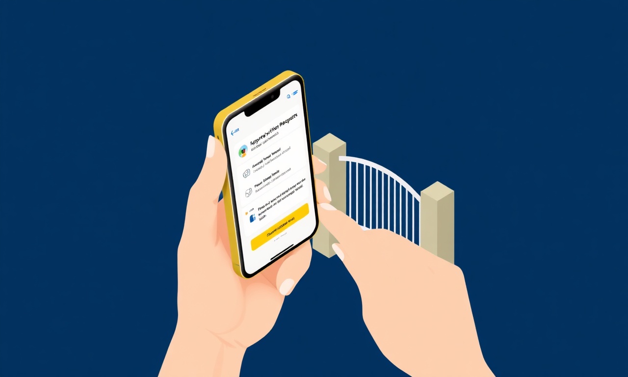 Sakin akıllı telefon uygulamasından misafir girişini onaylıyor
