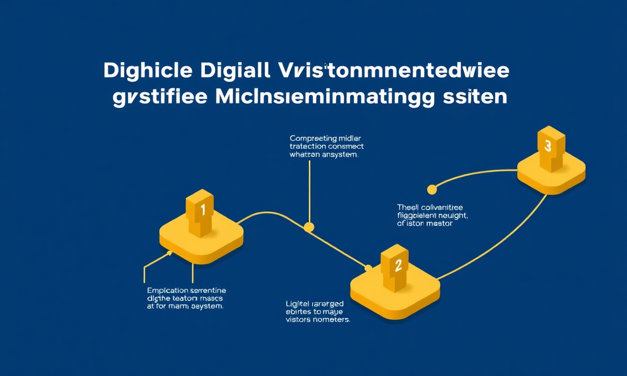 Dijital ziyaretçi yönetimi sistemine geçiş sürecinin aşamaları