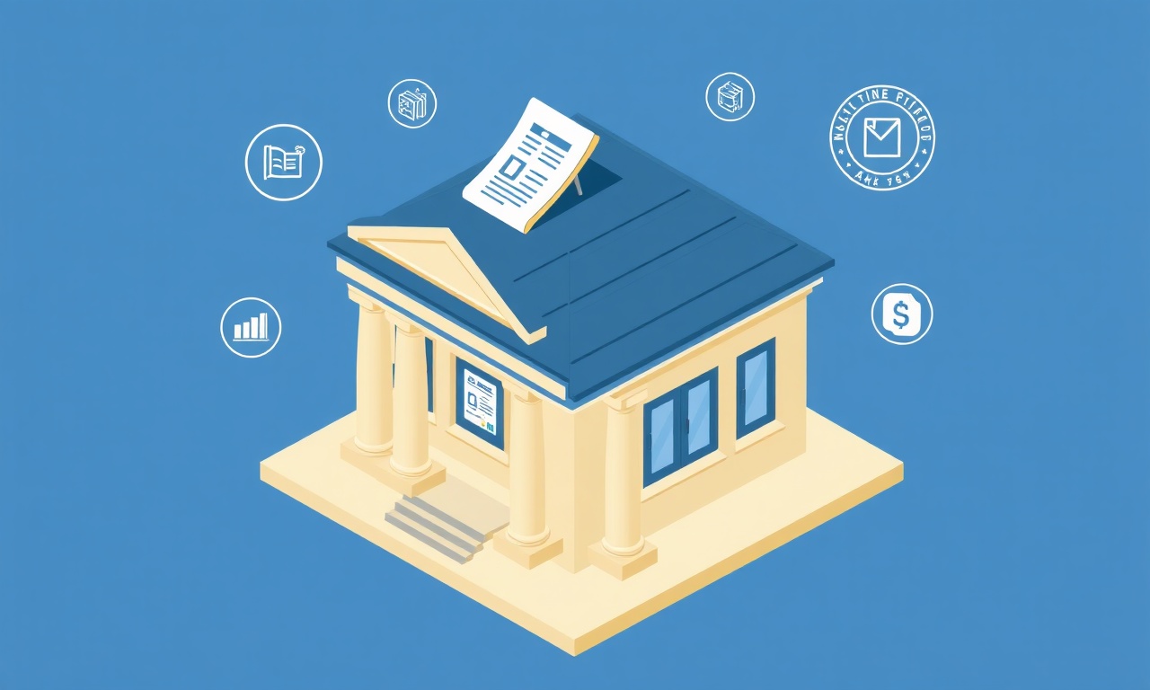 Site banka hesabı ve resmi kayıt sürecini gösteren izometrik banka illüstrasyonu