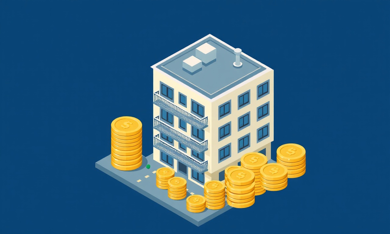 Dinar Afyonkarahisar apartman aidat hesaplama konsepti, izometrik illüstrasyon