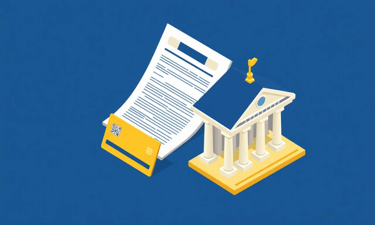 Site banka hesabı ve vergi numarası resmi kayıt illüstrasyonu