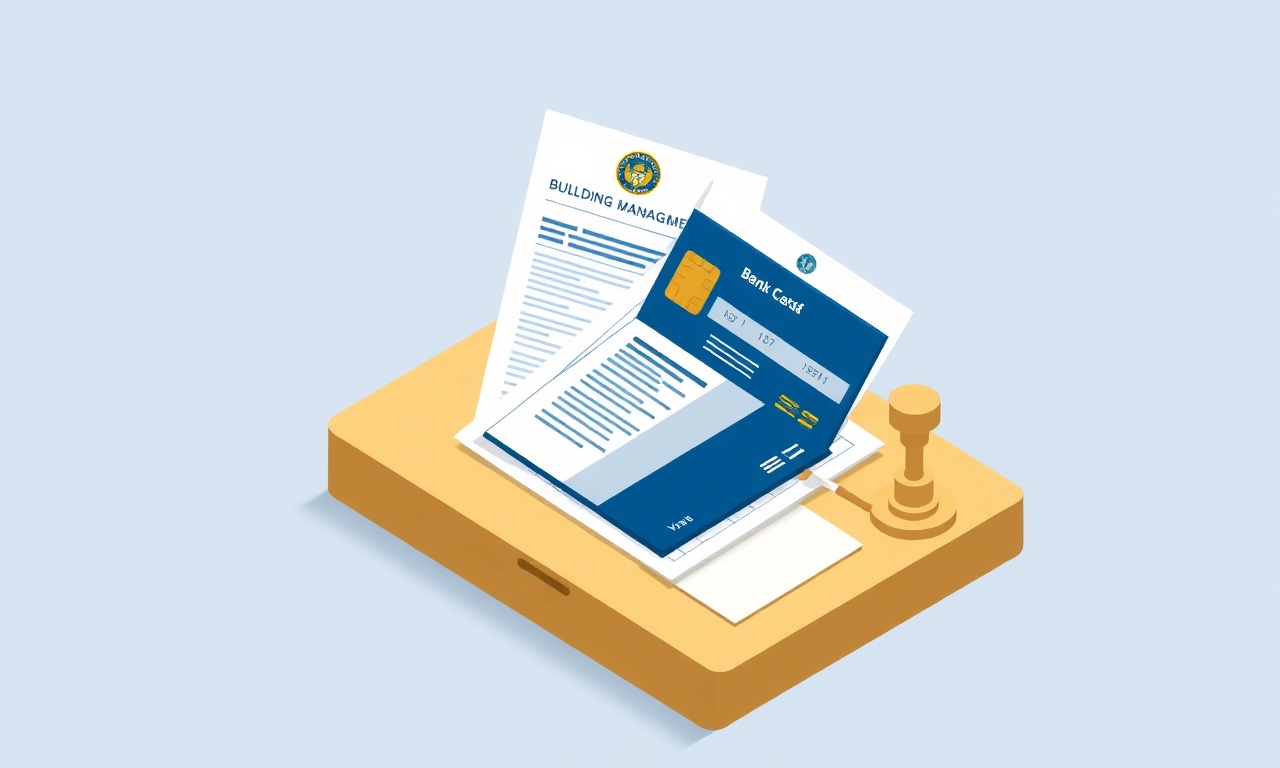 Site adına resmi kayıt ve banka hesabı açma sürecini gösteren izometrik illüstrasyon
