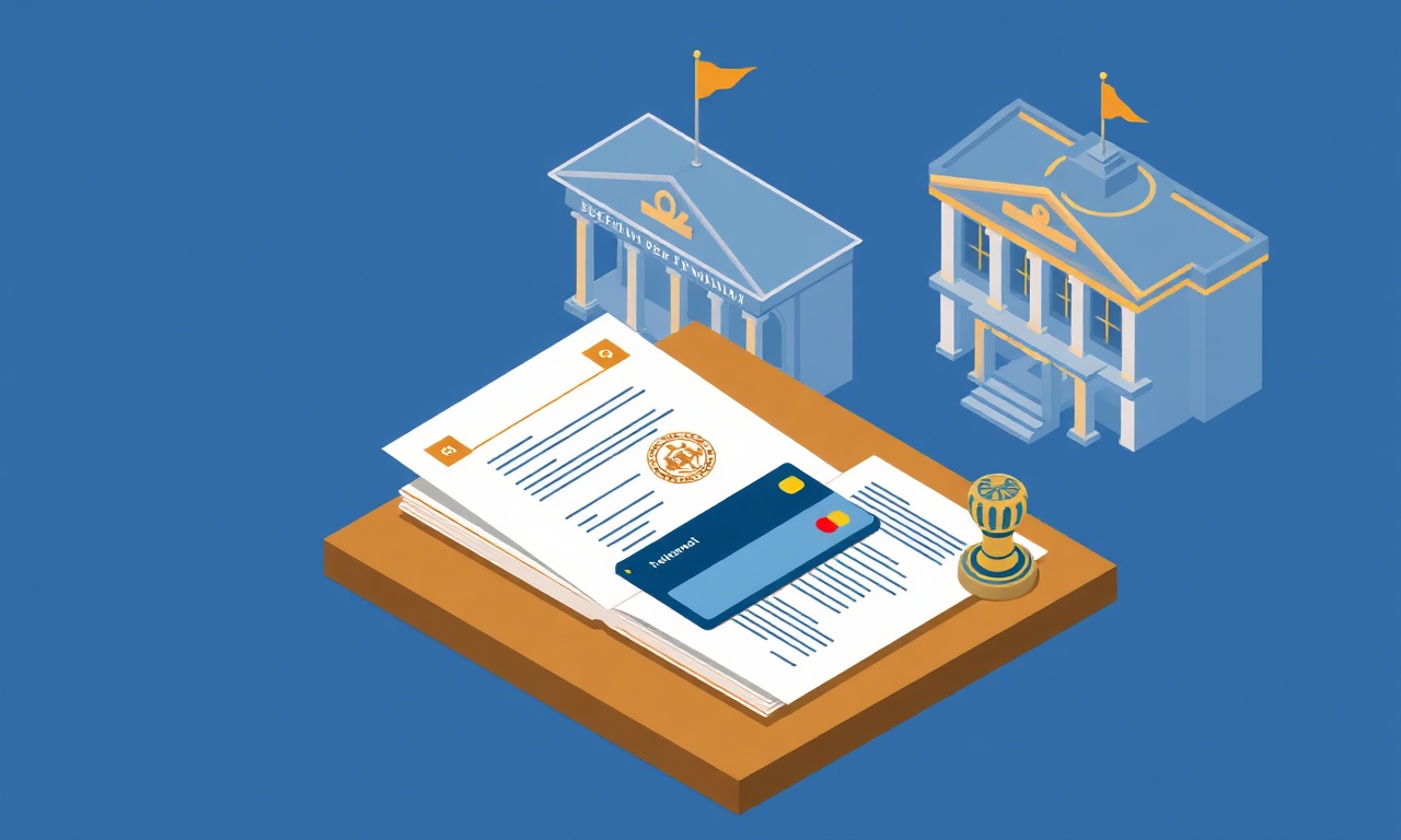 Site yönetimi resmi kayıt süreci: vergi numarası belgesi, banka hesabı ve resmi mühür, izometrik illüstrasyon