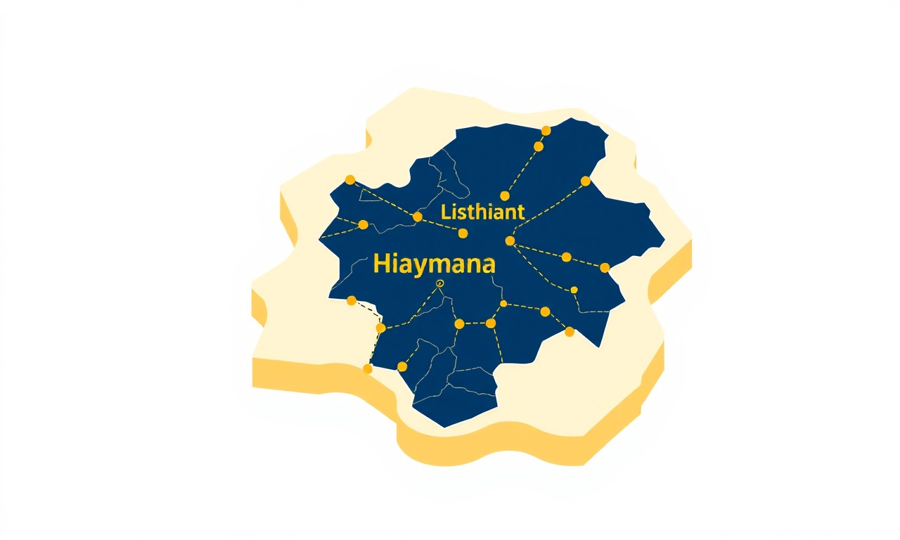 Haymana ve çevre ilçeler site yönetimi — Ankara il haritası