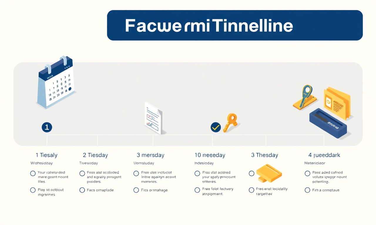 Yeni site yöneticisi için 4 haftalık yol haritası takvimi, izometrik illüstrasyon