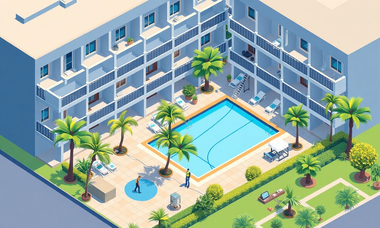Antalya Akdeniz iklimi site yönetimi — yaz sezonu havuz bahçe ve soğutma gider planlaması