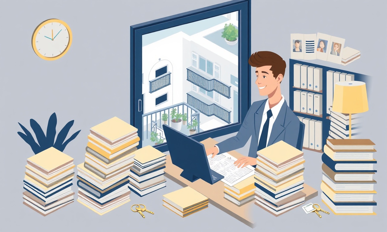 Yeni site yöneticisinin devraldığı ilk gün masasındaki evrak ve anahtar yığını