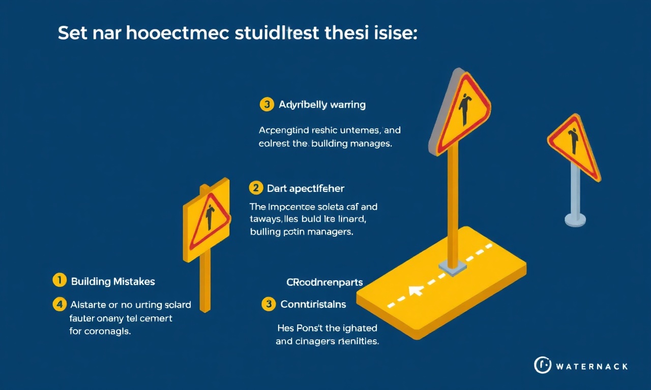 Yeni site yöneticilerinin sık yaptığı 7 hata listesi izometrik illüstrasyon