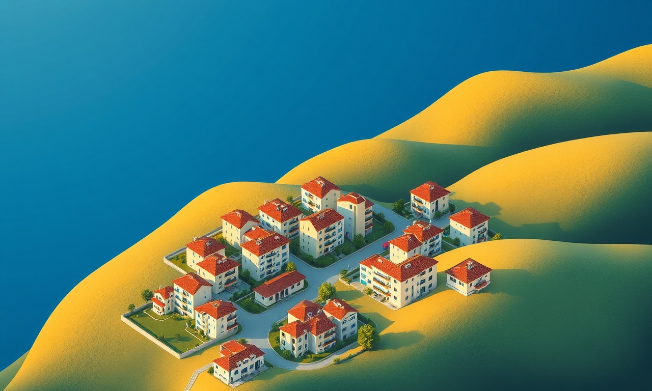 Gonen ve Balıkesir ilçelerinde apartman ve site dokusu — Marmara bölgesi konut silueti