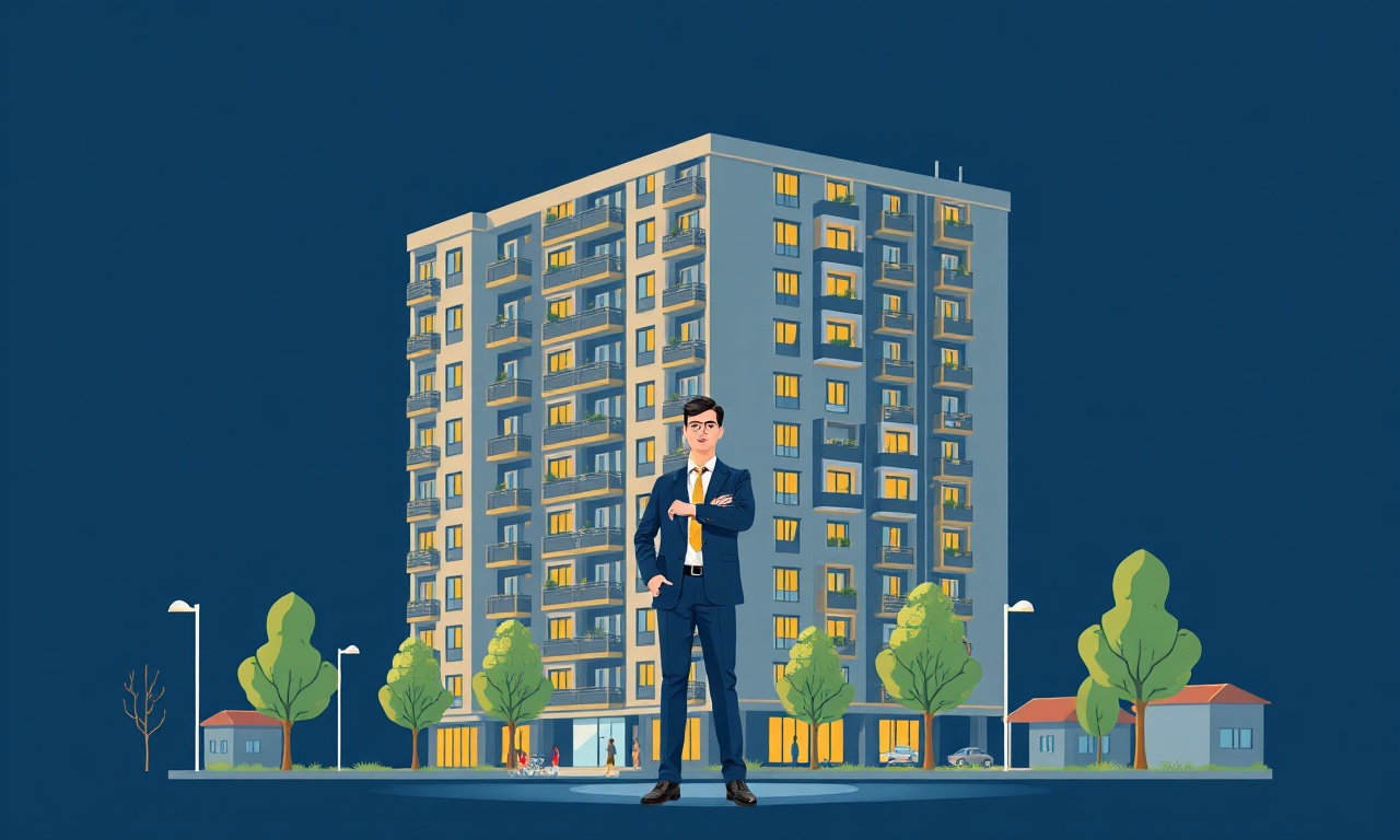Savastepe'de yeni görev devralan apartman yöneticisi temsili görseli