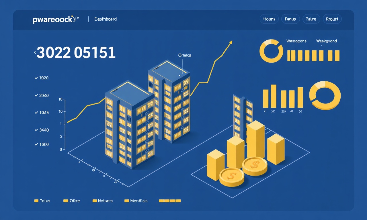 Bilecik Merkez aidat hesaplama ve gider dağılımı izometrik finansal illüstrasyon