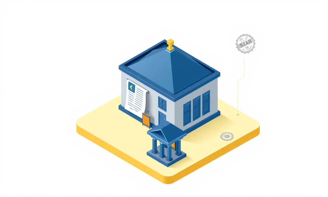 Site banka hesabı ve vergi numarası alma süreci resmi kayıt izometrik illüstrasyon