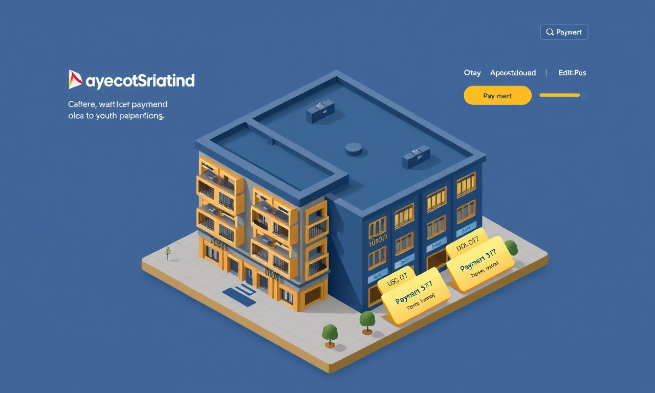 Apartman aidat tahsilat ve online ödeme yönetimi temsili görseli