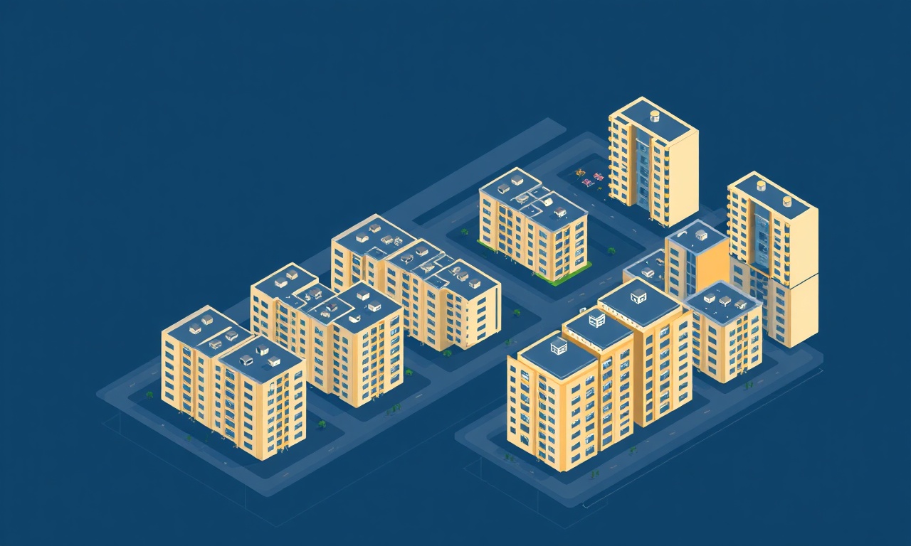 Gursu'de yeni kapalı site ve eski apartman kentsel yapısı yönetim planı farklılıkları