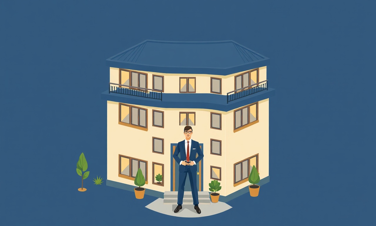 Kursunlu'da yeni göreve başlayan site yöneticisi, İç Anadolu apartman girişi