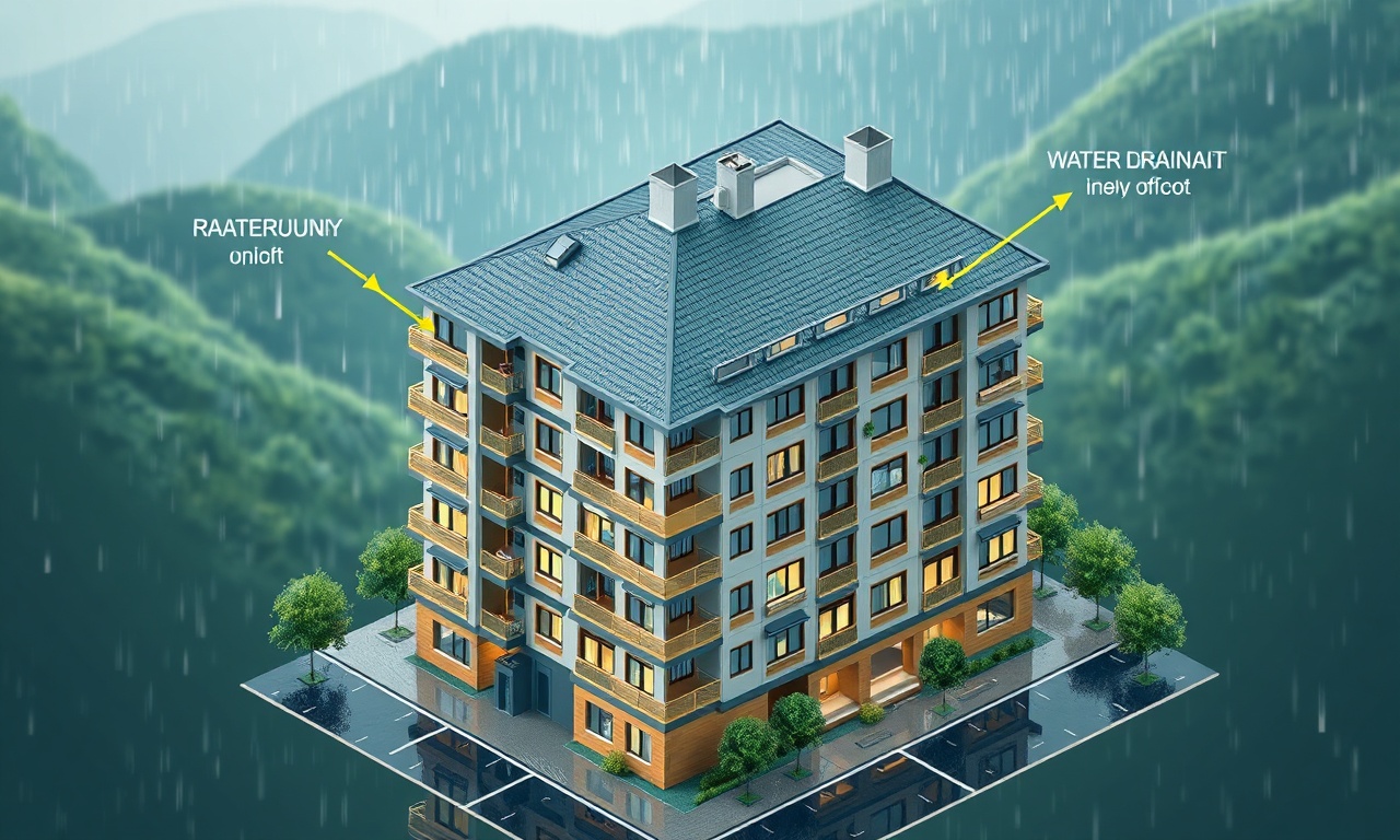 Bayat nemli iklim koşullarında apartman bakım planı — çatı, cephe ve su tahliyesi