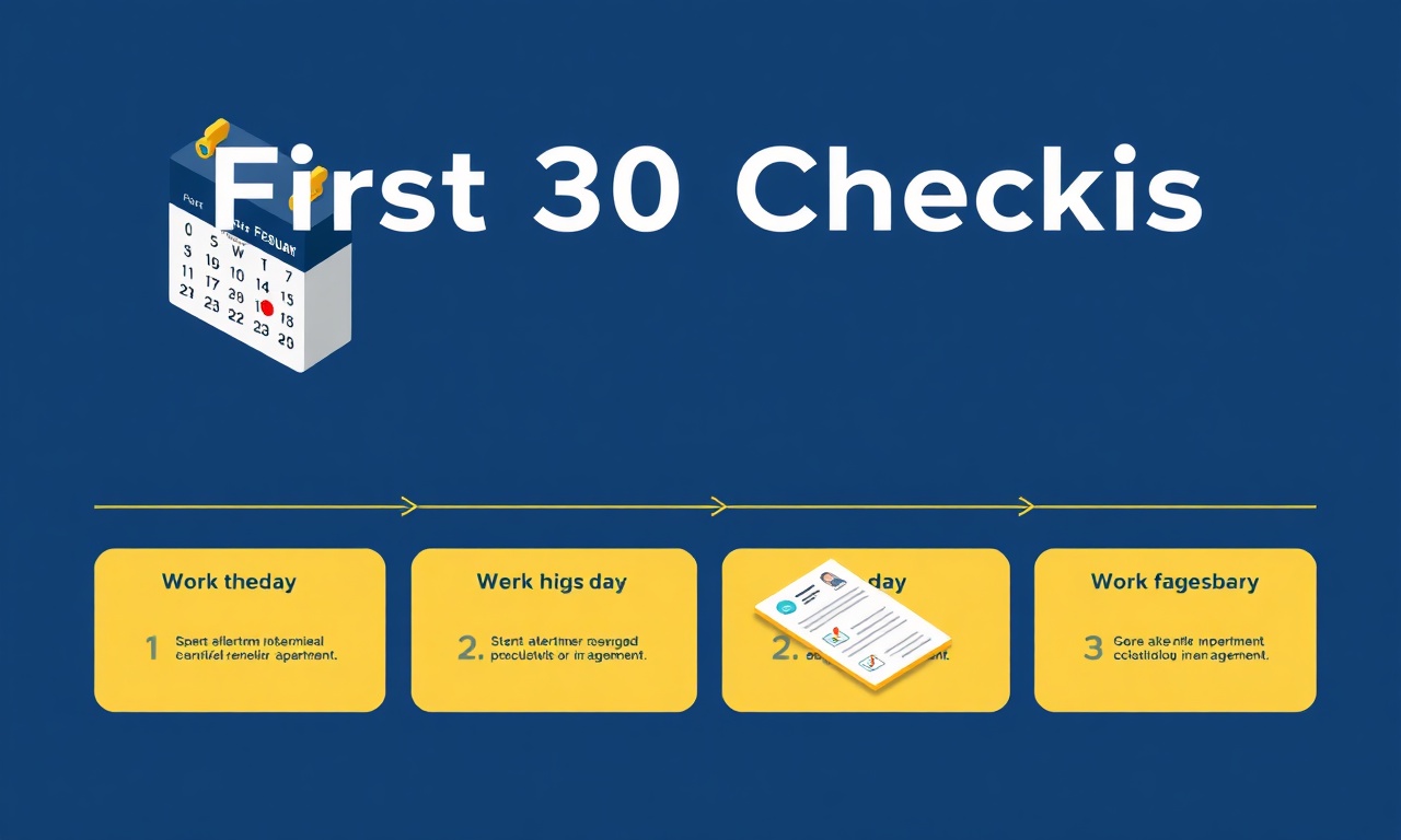 Bayat site yönetimi ilk 30 gün yol haritası — dört haftalık plan
