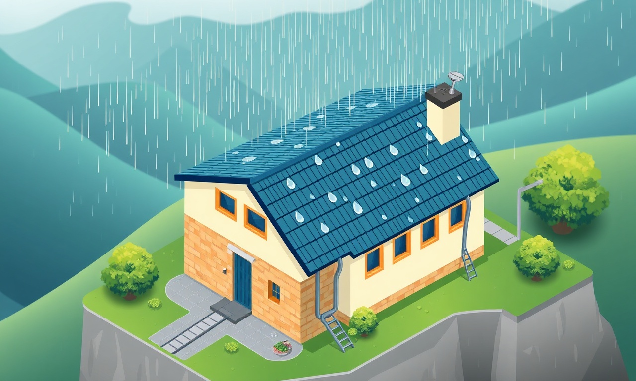 Düzce nemli iklim ve deprem riski apartman yönetim planı illüstrasyonu