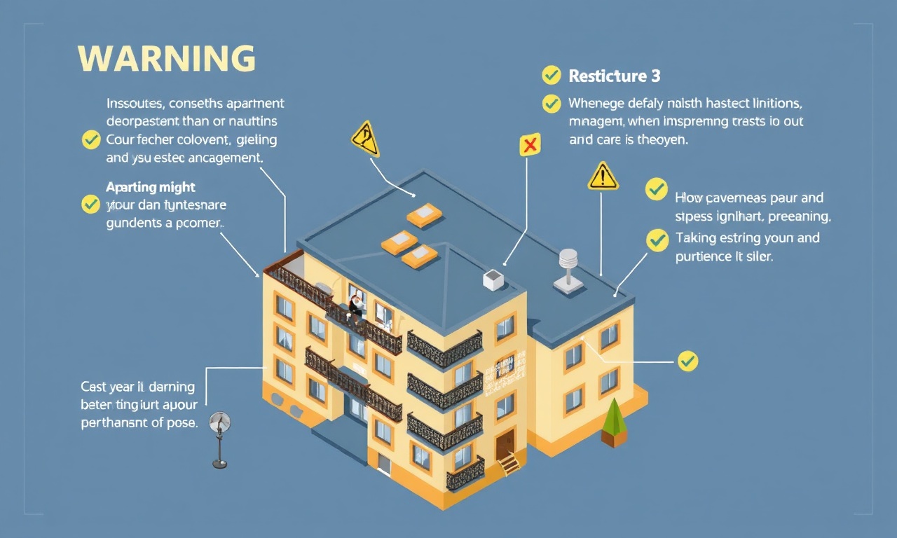 Yeni apartman yöneticilerinin sık yaptığı hatalar uyarı listesi temsili görseli