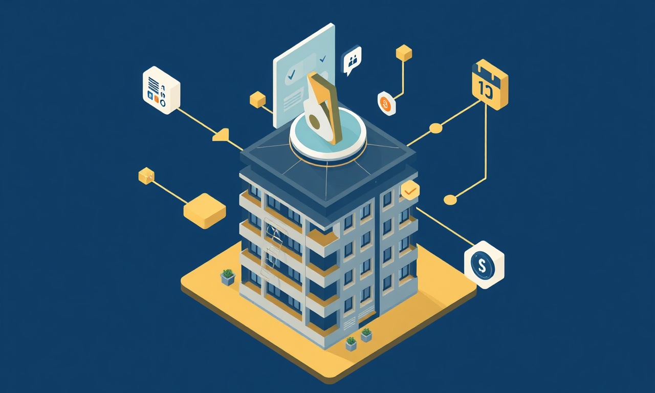 SiteYönetim yapay zeka destekli site ve apartman yönetim platformu işlevleri illüstrasyonu