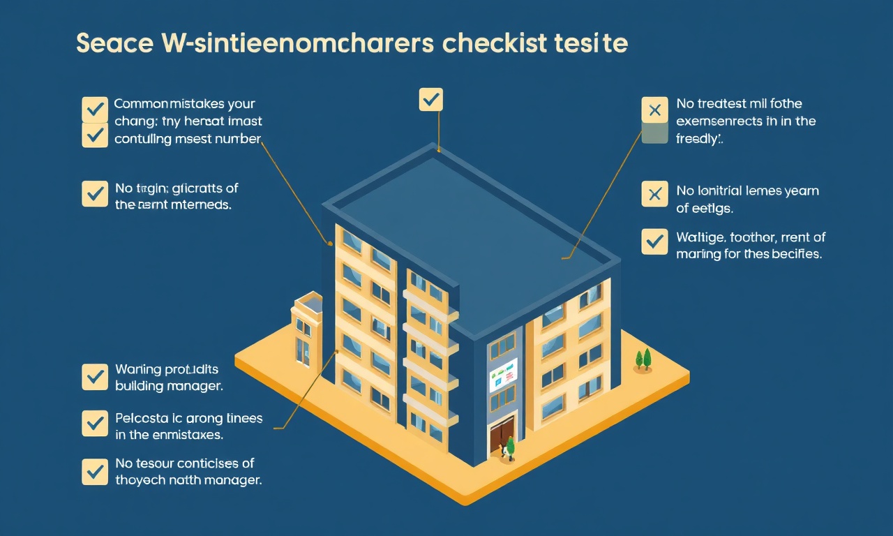 Uzumlu'de yeni site yöneticilerinin sık yaptığı 7 hata listesini gösteren görsel