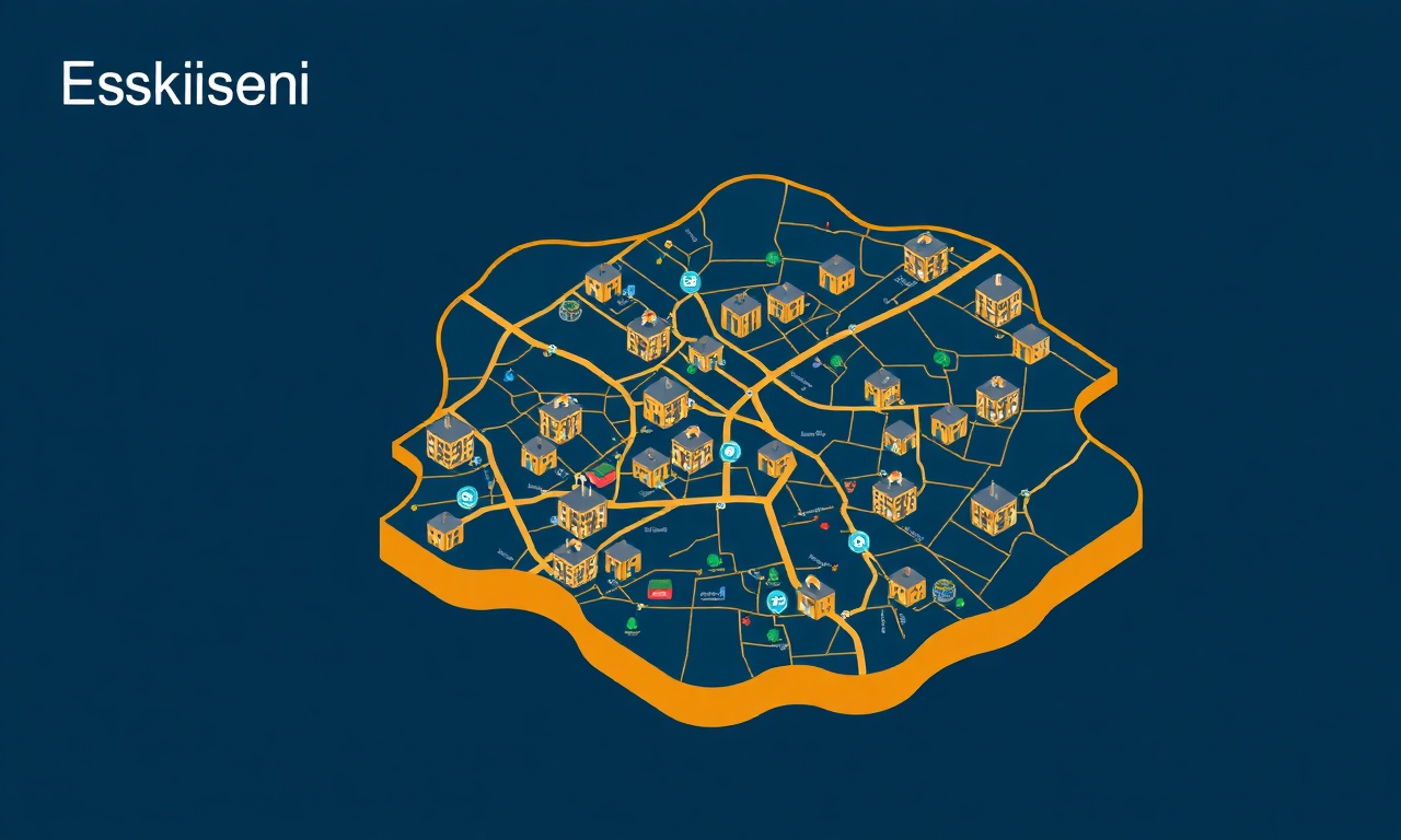 Eskişehir ilçeleri site yönetimi haritası — Beylikova, Alpu, Han, İnönü ve komşu ilçeler