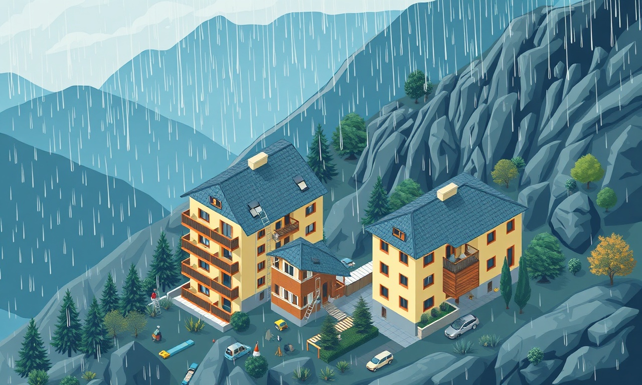 Dereli Giresun Karadeniz iklimi apartman bakım yönetim planı illüstrasyon