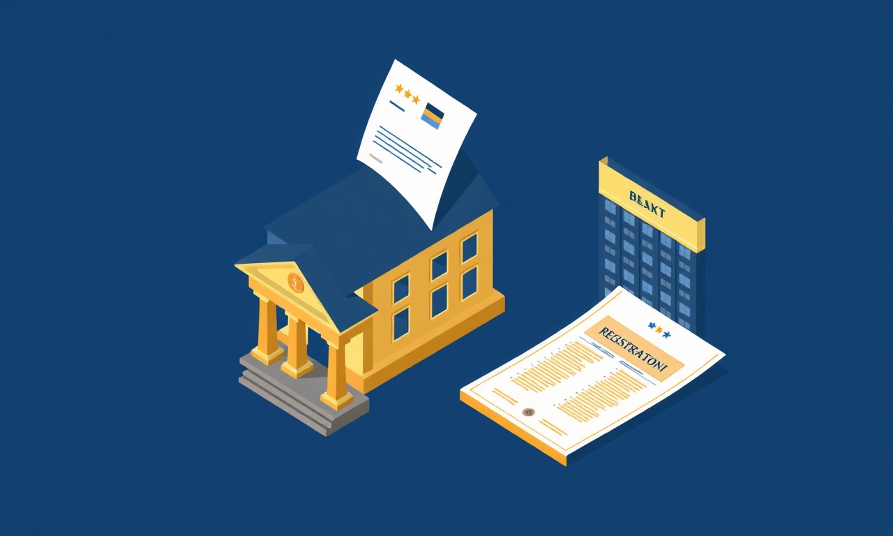 Site banka hesabı açma ve resmi kayıt işlemlerini simgeleyen izometrik evrak illüstrasyonu