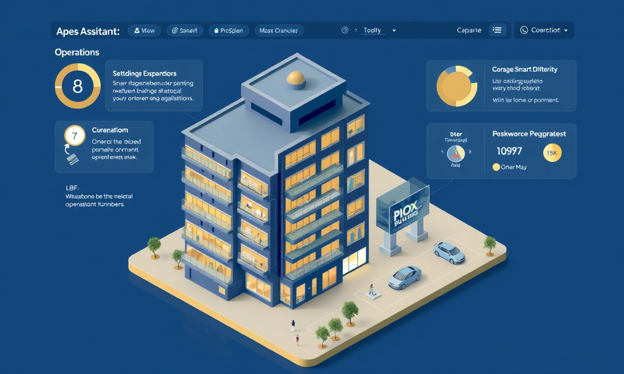 AI destekli site yönetim platformu, akıllı apartman operasyon paneli