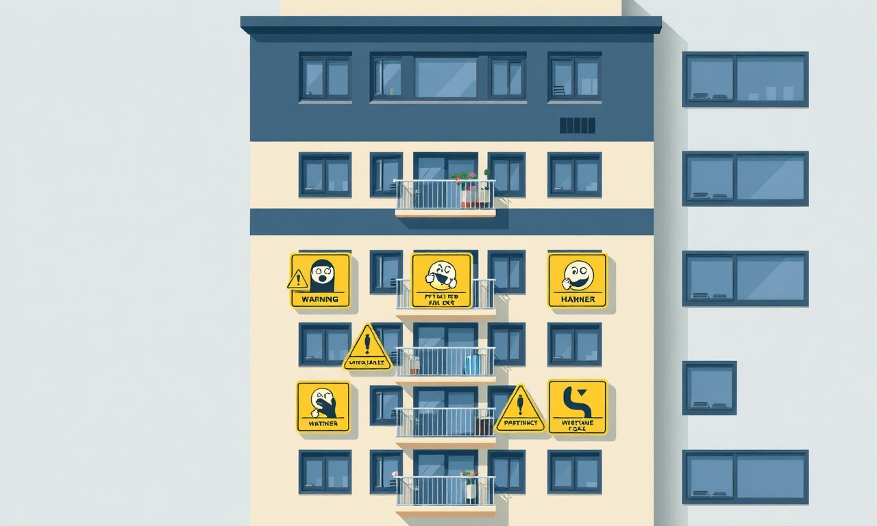 Yeni site yöneticisi sık yapılan hatalar İstanbul apartman yönetimi izometrik uyarı görseli