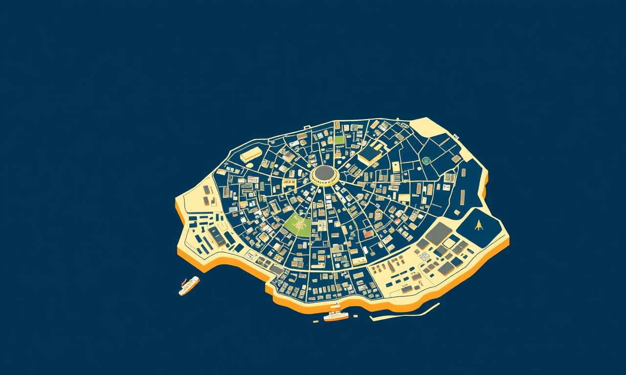 Maltepe ve çevre İstanbul ilçeleri site yönetimi panoraması — Ataşehir Kartal Kadıköy izometrik harita illüstrasyon