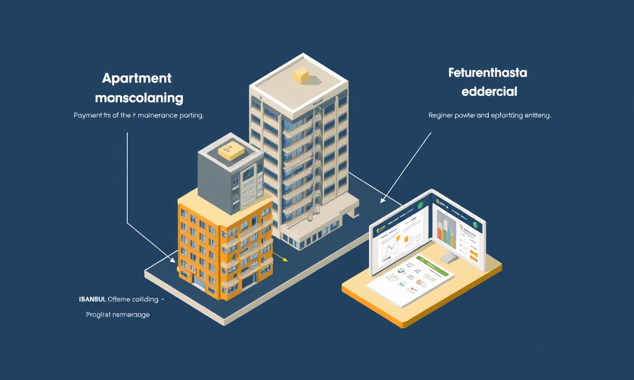 SiteYönetim platform modülleri: aidat takibi, arıza yönetimi ve ihale portalı, İstanbul site yönetimi