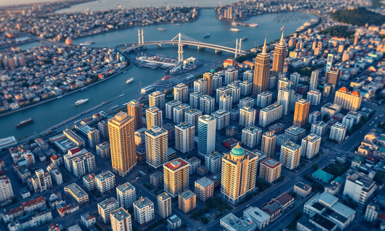 Umraniye İstanbul kentsel konut dokusu — çok katlı siteler ve apartman blokları