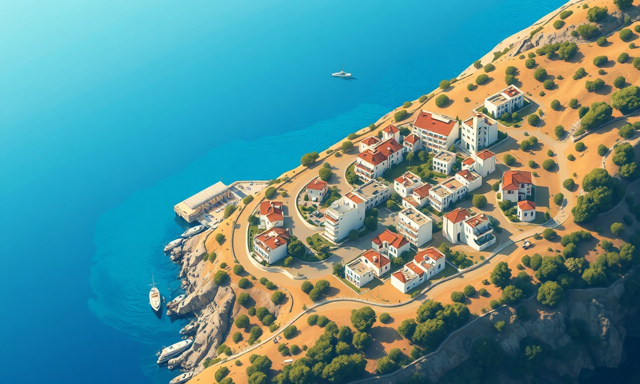 Dikili İzmir kıyı konut silueti — apartman ve site yönetimi rehberi görseli