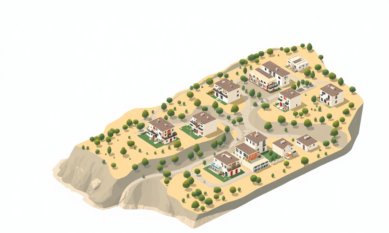 Menderes İzmir konut silueti — Ege kıyısında apartman ve site görseli