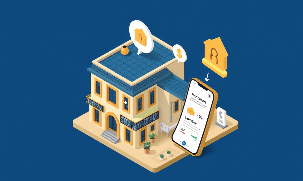 Site aidatı online tahsilat sürecini temsil eden dijital ödeme akışı illüstrasyonu, mobil ödeme ve banka transferi semboller