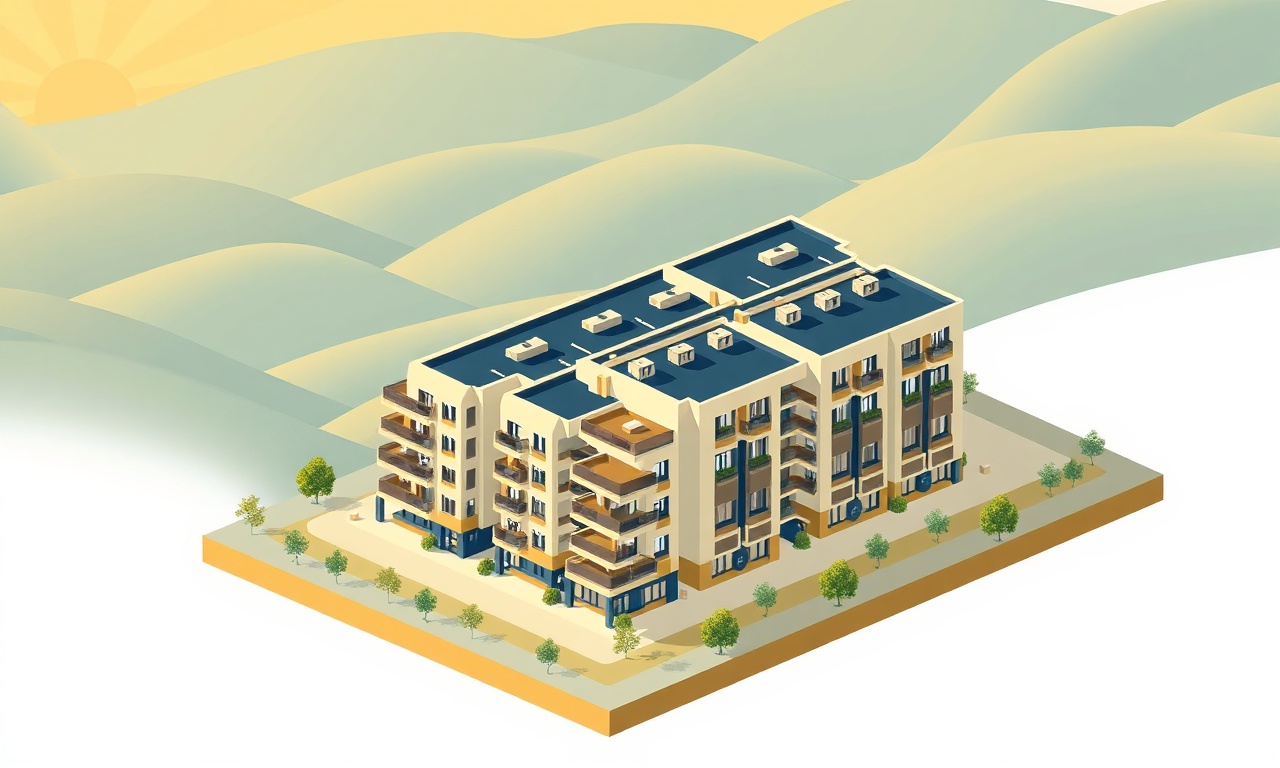 Kahramanmaraş modern konut ve site yönetimi ilustrasyon kapak görseli