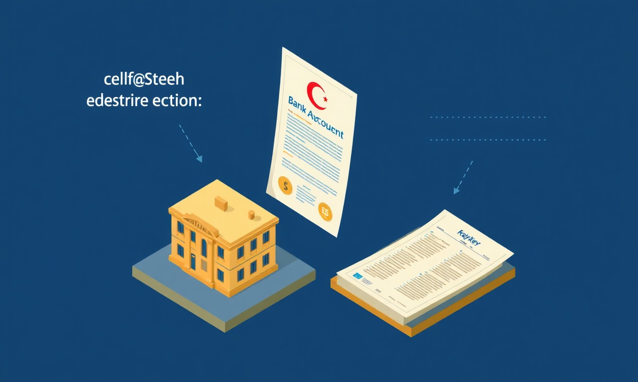 Türkiye'de site yönetimi için resmi kayıt sürecini simgeleyen izometrik illüstrasyon