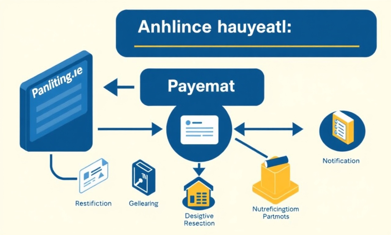 Online aidat tahsilatı ve borç takibi akış diyagramı