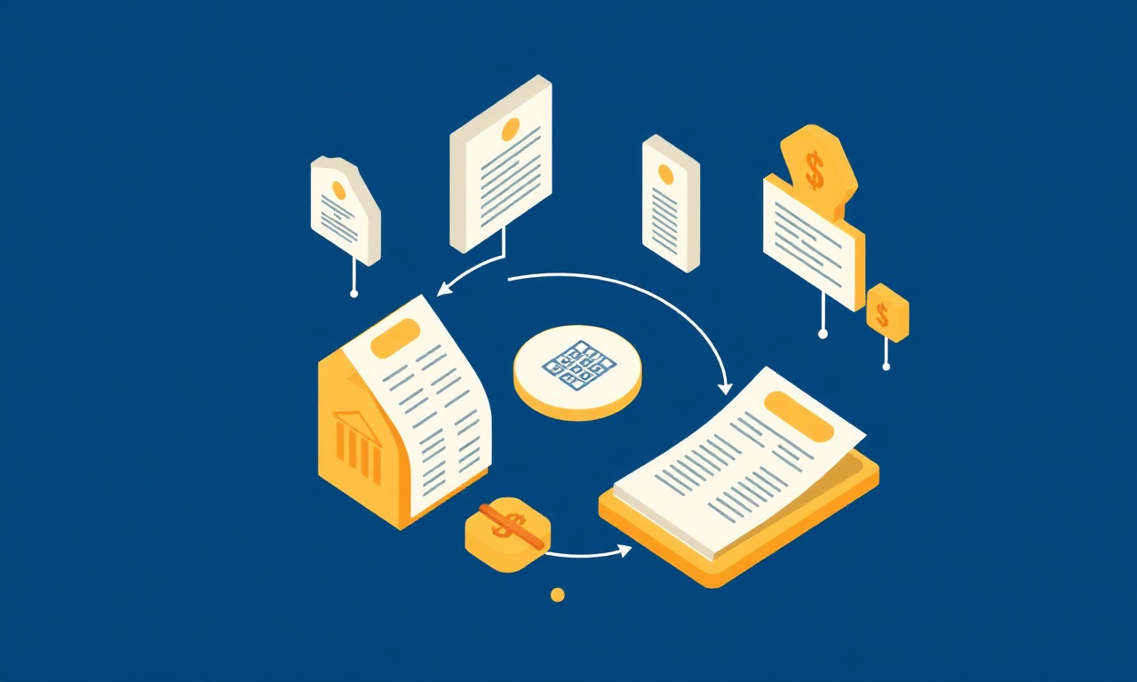 Karabük aidat toplama ve borç takibi sürecini gösteren illüstrasyon