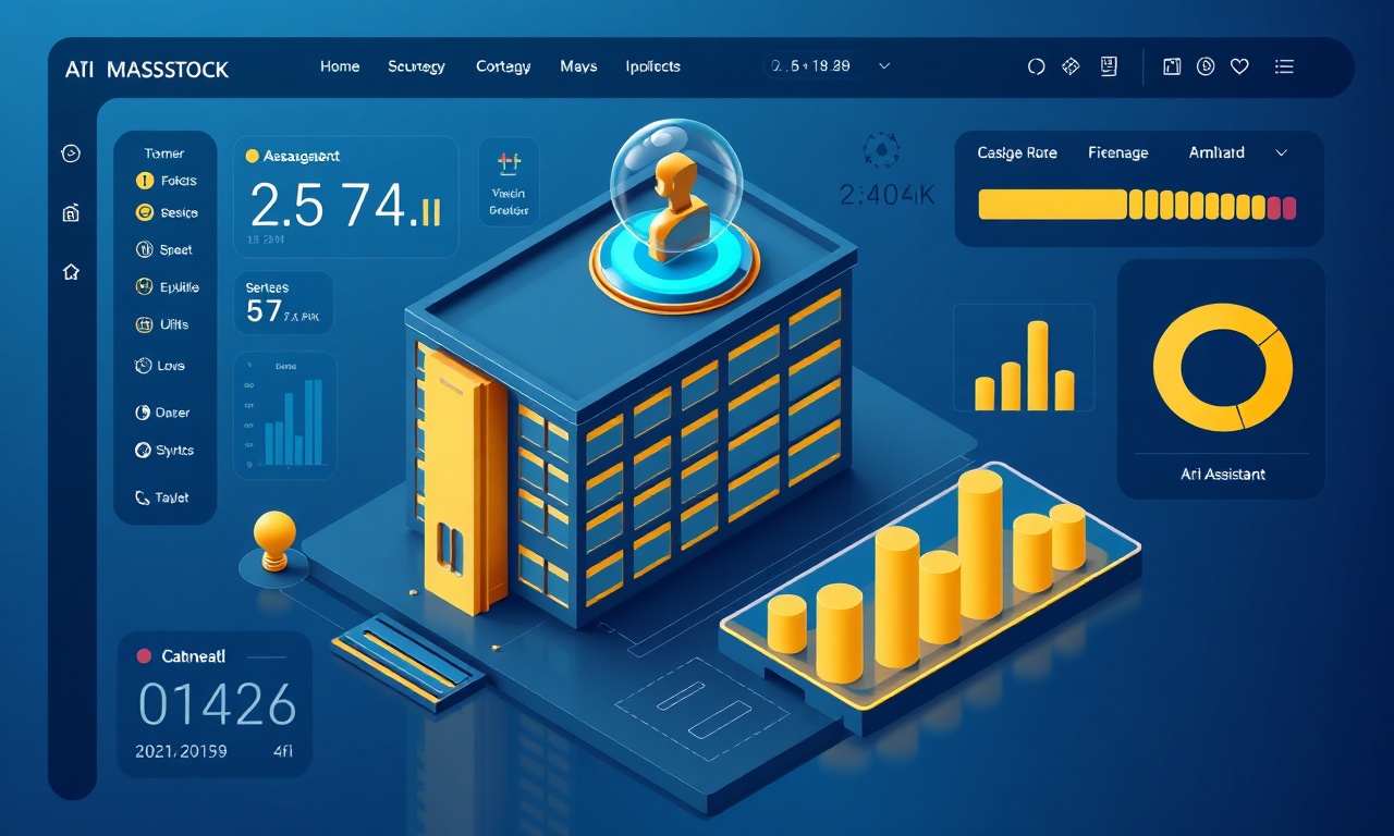 SiteYönetim yapay zeka destekli site yönetim yazılımı arayüz görseli