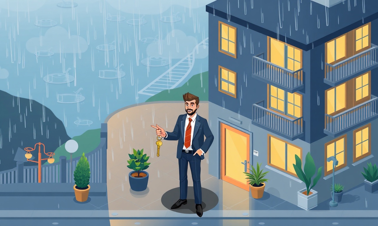 Inebolu'da yeni site yöneticisi devir teslim sahnesi illüstrasyonu