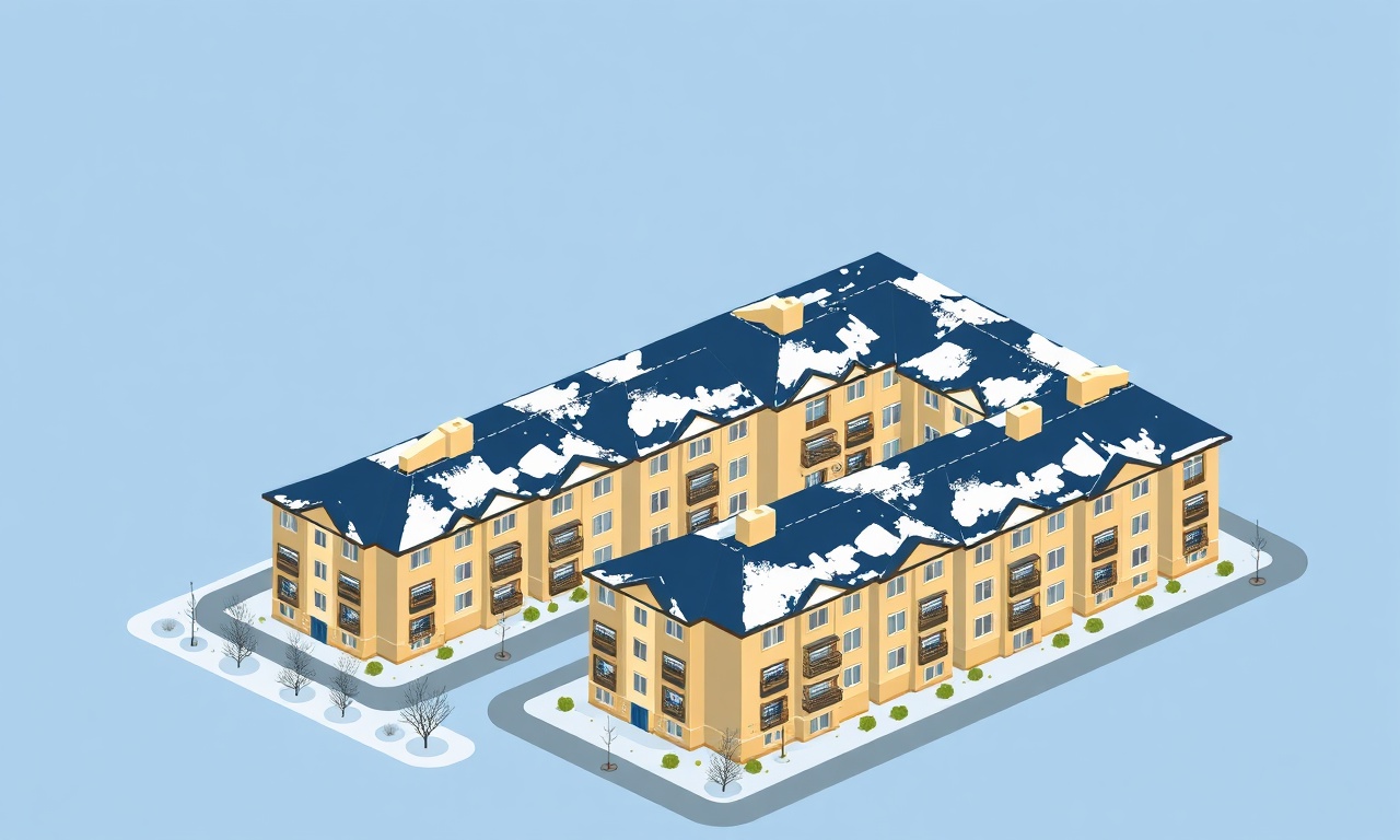 Hacilar Kayseri konut silueti, İç Anadolu kışlık apartman illüstrasyonu