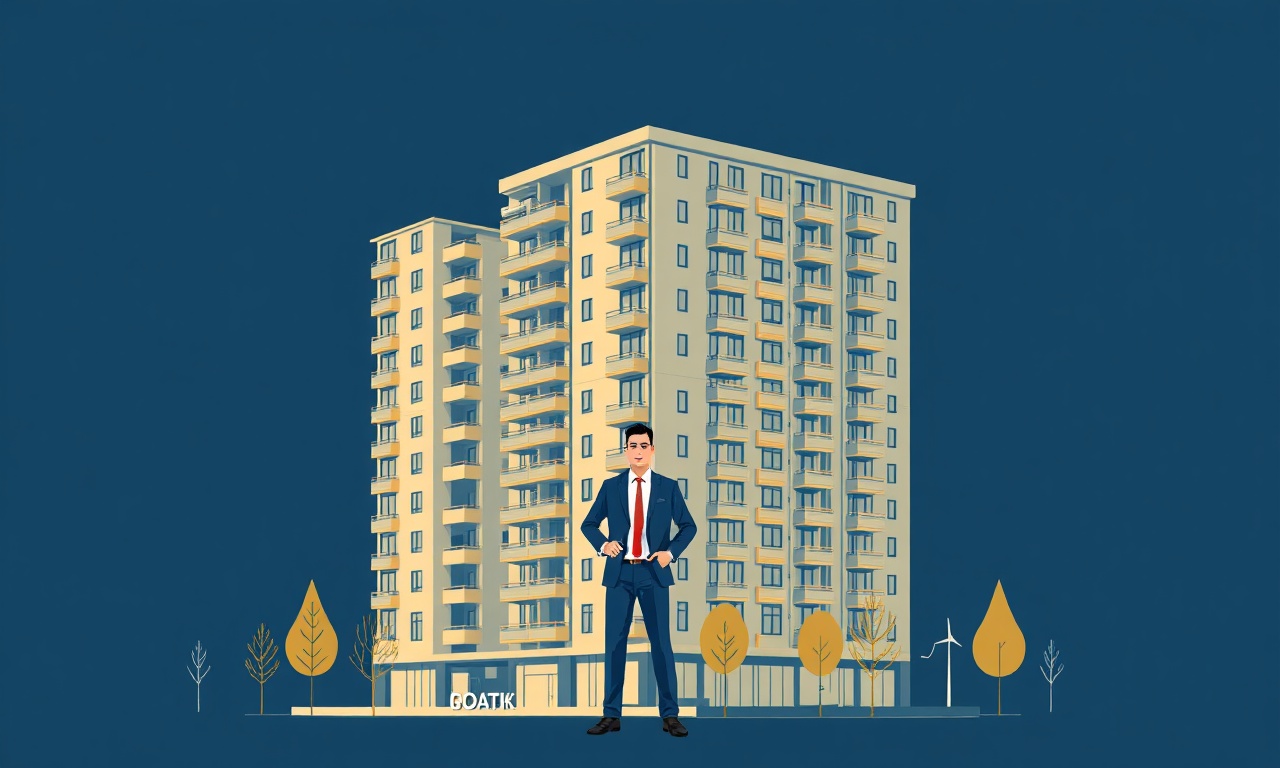Melikgazi'de yeni site yöneticisini bekleyen görevler — apartman bloğu illüstrasyonu